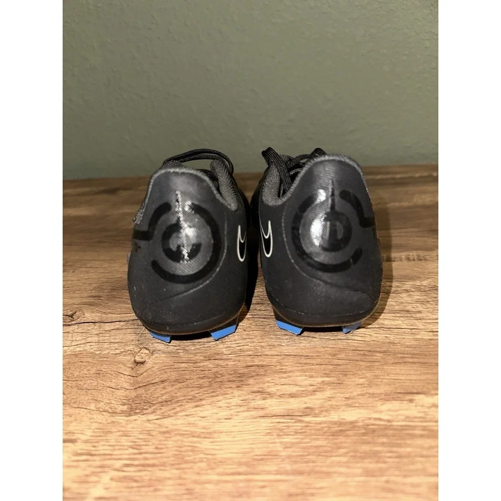 Nike Tiempo Legend 9 Club FG Soccer Cleats DA1176-001 Youth Size 4.5Y Black - Picture 3 of 9